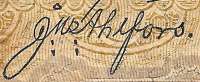 Allekirjoitus: Ahlfors J M 1867 – 1906