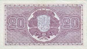 20 markkaa 1922