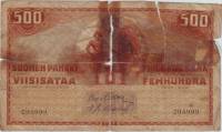 500 markkaa 1909