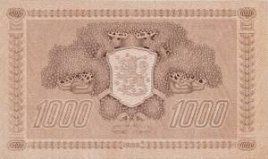 1 000 markkaa 1922
