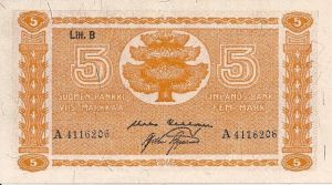5 markkaa 1945