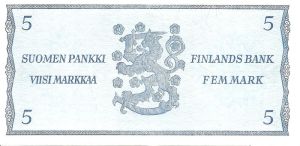 5 markkaa 1963