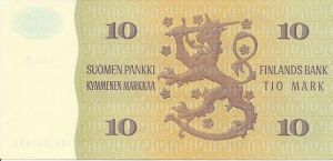 10 markkaa 1980