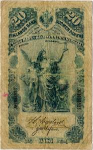 20 markkaa 1898