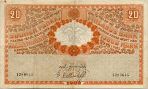 20 markkaa 1909