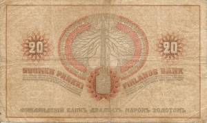 20 markkaa 1909