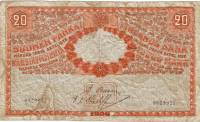 20 markkaa 1909