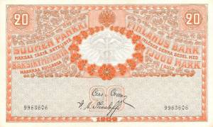 20 markkaa 1909