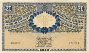 20 markkaa 1918