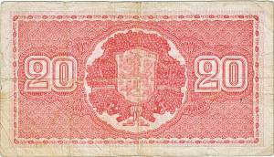 20 markkaa 1922
