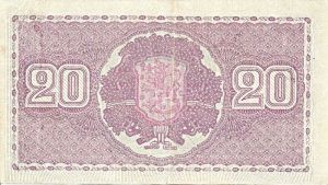 20 markkaa 1939