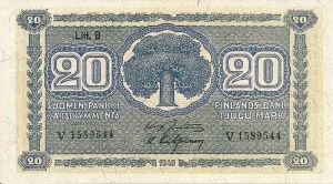 20 markkaa 1945