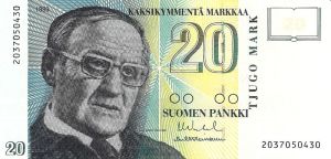 20 markkaa 1993