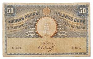 50 markkaa 1918