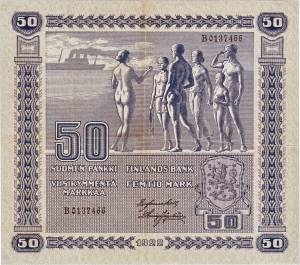 50 markkaa 1922