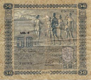 50 markkaa 1922