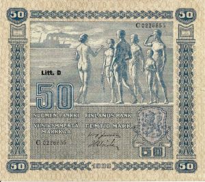 50 markkaa 1939