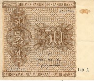 50 markkaa 1945