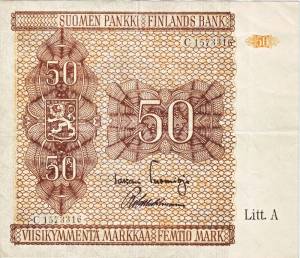 50 markkaa 1945