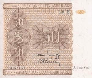 50 markkaa 1945