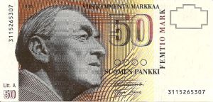 50 markkaa 1986