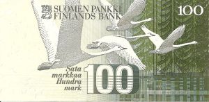 100 markkaa 1986