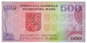 500 markkaa 1975