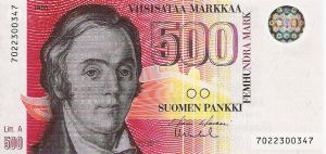 500 markkaa 1986