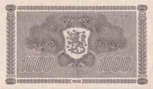 1 000 markkaa 1945