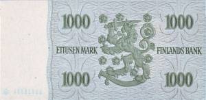 1 000 markkaa 1955