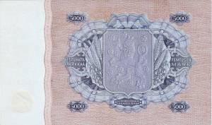 5 000 markkaa 1939
