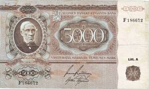 5 000 markkaa 1945