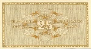 25 penniä 1918