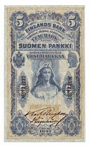 5 markkaa 1897