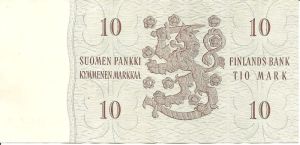 10 markkaa 1963