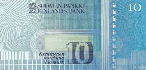 10 markkaa 1986