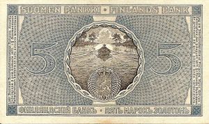5 markkaa 1909