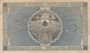 5 markkaa 1909