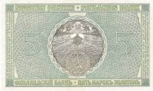 5 markkaa 1909