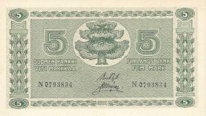 5 markkaa 1922