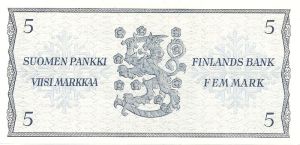 5 markkaa 1963