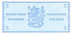 5 markkaa 1963