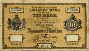 10 markkaa 1882