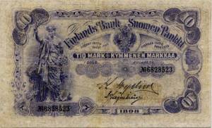 10 markkaa 1898