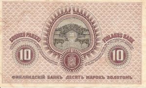 10 markkaa 1909