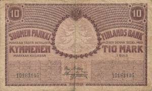 10 markkaa 1909