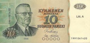 10 markkaa 1980