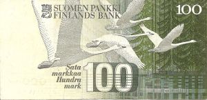 100 markkaa 1986