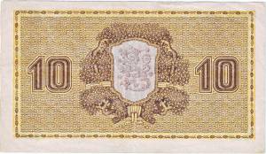 10 markkaa 1922