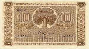 10 markkaa 1939